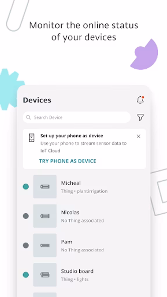 Arduino IoT Cloud Remote Screenshot 2 - AppWisp.com Arduino IoT Cloud Remote Screenshot 2 - AppWisp.com