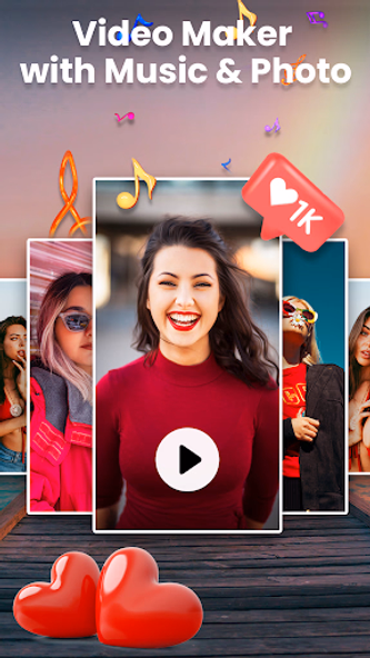 Video Maker with Music Screenshot 1 - AppWisp.com Video Maker with Music Screenshot 1 - AppWisp.com