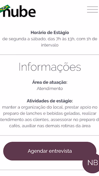 Nube Vagas Screenshot 4 - AppWisp.com Nube Vagas Screenshot 4 - AppWisp.com