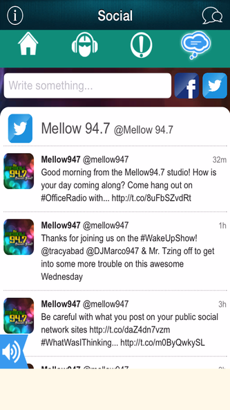 Mellow 947 Screenshot 3 - AppWisp.com Mellow 947 Screenshot 3 - AppWisp.com