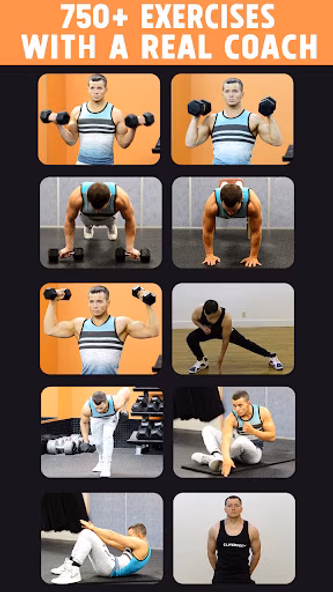 Home Fitness: Dumbbell Workout Screenshot 2 - AppWisp.com Home Fitness: Dumbbell Workout Screenshot 2 - AppWisp.com