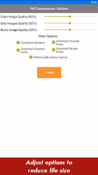 Compress PDF File Screenshot 2 - AppWisp.com Compress PDF File Screenshot 2 - AppWisp.com