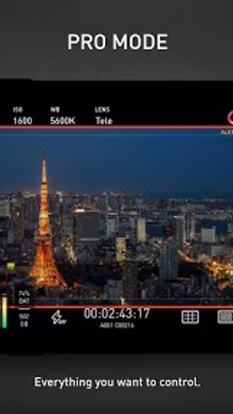 Protake - Mobile Cinema Camera Screenshot 2 - AppWisp.com Protake - Mobile Cinema Camera Screenshot 2 - AppWisp.com