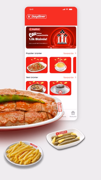 Baydöner Cossla: Yemek Sipariş Screenshot 2 - AppWisp.com Baydöner Cossla: Yemek Sipariş Screenshot 2 - AppWisp.com