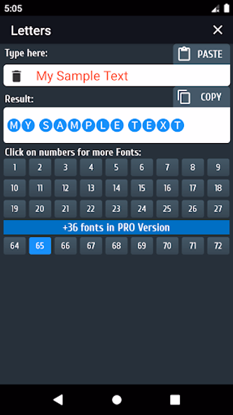 Cool text and symbols Screenshot 3 - AppWisp.com Cool text and symbols Screenshot 3 - AppWisp.com