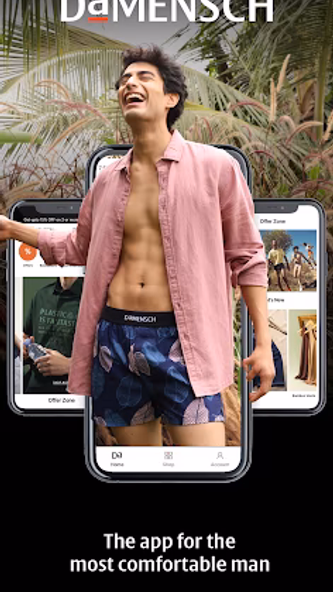DaMENSCH Comfortable Menswear Screenshot 1 - AppWisp.com DaMENSCH Comfortable Menswear Screenshot 1 - AppWisp.com