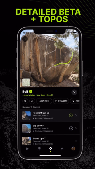 KAYA: THE CLIMBER’S APP Screenshot 2 - AppWisp.com