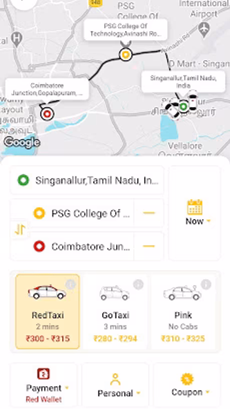 Red Taxi Screenshot 3 - AppWisp.com Red Taxi Screenshot 3 - AppWisp.com
