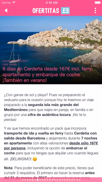 Ofertitas Screenshot 4 - AppWisp.com Ofertitas Screenshot 4 - AppWisp.com
