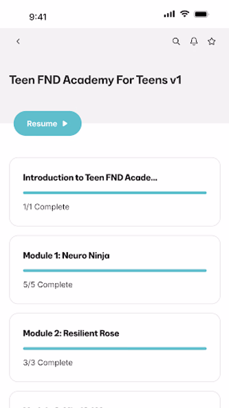 Teen FND Academy Screenshot 2 - AppWisp.com