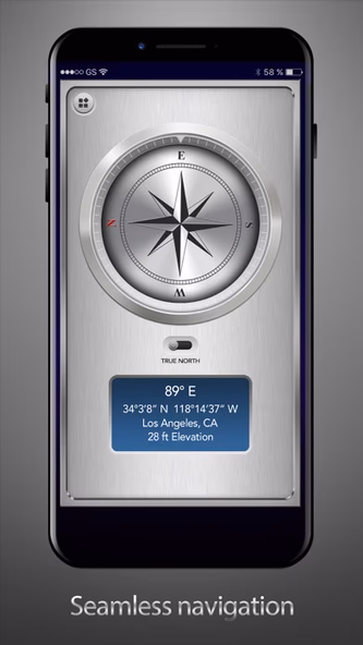 Best Compass™ Screenshot 2 - AppWisp.com Best Compass™ Screenshot 2 - AppWisp.com