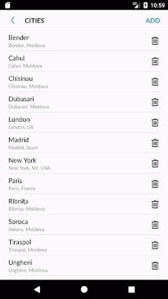 Moldova Weather Screenshot 4 - AppWisp.com Moldova Weather Screenshot 4 - AppWisp.com