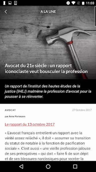 Dalloz actualité Screenshot 2 - AppWisp.com Dalloz actualité Screenshot 2 - AppWisp.com