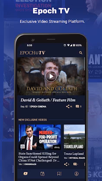 Epoch TV Screenshot 1 - AppWisp.com Epoch TV Screenshot 1 - AppWisp.com