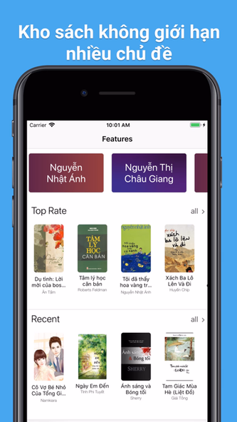 Sách hay - tải và đọc dễ dàng Screenshot 2 - AppWisp.com Sách hay - tải và đọc dễ dàng Screenshot 2 - AppWisp.com