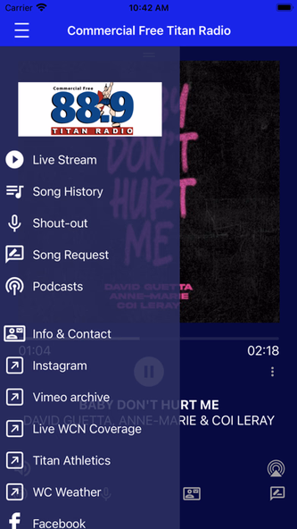 Titan Radio 88.9 Screenshot 2 - AppWisp.com Titan Radio 88.9 Screenshot 2 - AppWisp.com