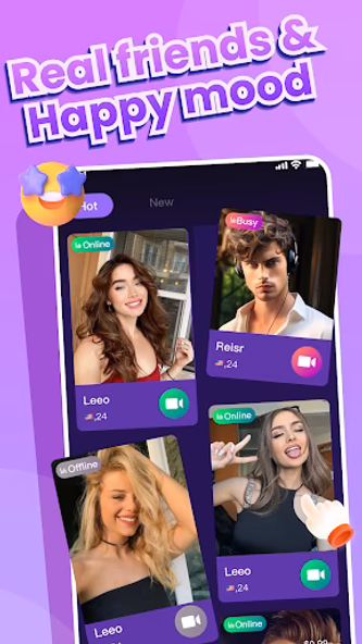 Adult Live Chat, Cam Chat-Nana Screenshot 1 - AppWisp.com Adult Live Chat, Cam Chat-Nana Screenshot 1 - AppWisp.com