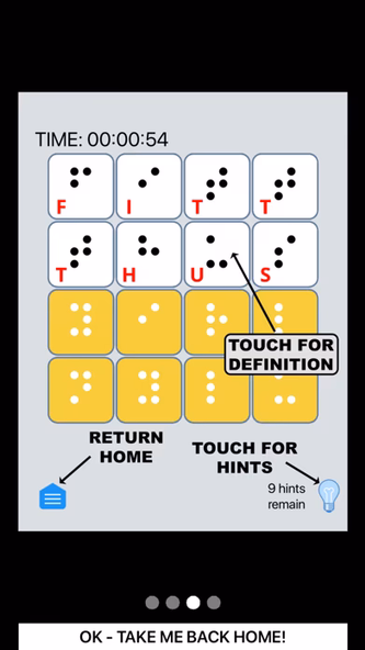 Braille WordWise Min Screenshot 3 - AppWisp.com Braille WordWise Min Screenshot 3 - AppWisp.com