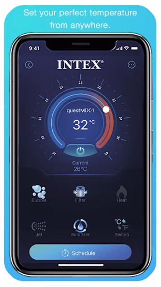 Intex Link-Spa Management App Screenshot 2 - AppWisp.com