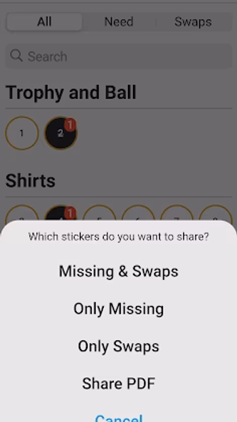 Figuritas: Sticker Collector Screenshot 4 - AppWisp.com Figuritas: Sticker Collector Screenshot 4 - AppWisp.com