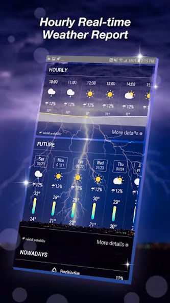 Live Weather Forecast App Screenshot 3 - AppWisp.com Live Weather Forecast App Screenshot 3 - AppWisp.com