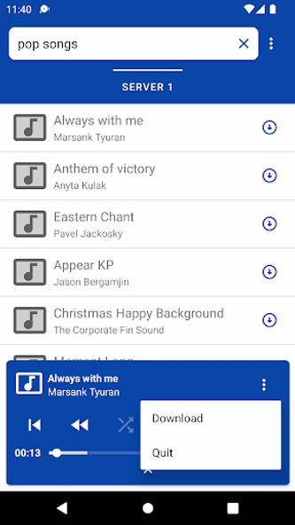 Mp3 Music Downloader & Player Screenshot 4 - AppWisp.com Mp3 Music Downloader & Player Screenshot 4 - AppWisp.com