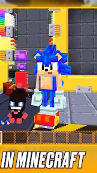 Super Sonic Mod Minecraft 2025 Screenshot 1 - AppWisp.com Super Sonic Mod Minecraft 2025 Screenshot 1 - AppWisp.com