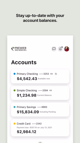 Premier Members Credit Union Screenshot 3 - AppWisp.com Premier Members Credit Union Screenshot 3 - AppWisp.com
