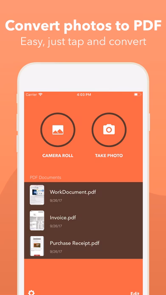 Photos PDF : Scanner Converter Screenshot 1 - AppWisp.com Photos PDF : Scanner Converter Screenshot 1 - AppWisp.com