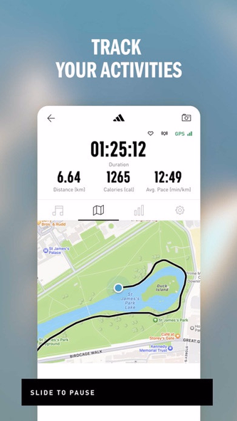 adidas Running: Walk & Run App Screenshot 1 - AppWisp.com adidas Running: Walk & Run App Screenshot 1 - AppWisp.com