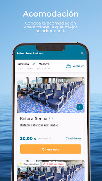Baleària: Book your trip Screenshot 2 - AppWisp.com Baleària: Book your trip Screenshot 2 - AppWisp.com