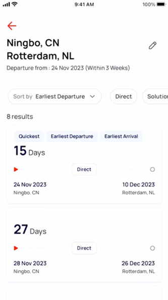 CMA CGM Screenshot 4 - AppWisp.com CMA CGM Screenshot 4 - AppWisp.com