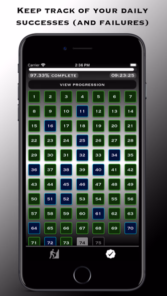 75 Day Program - Tough Habits Screenshot 1 - AppWisp.com 75 Day Program - Tough Habits Screenshot 1 - AppWisp.com