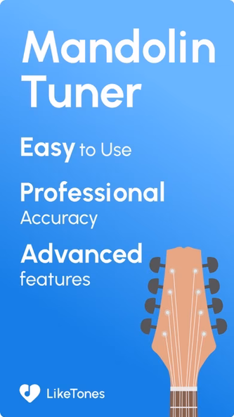 Mandolin Tuner - LikeTones Screenshot 1 - AppWisp.com Mandolin Tuner - LikeTones Screenshot 1 - AppWisp.com