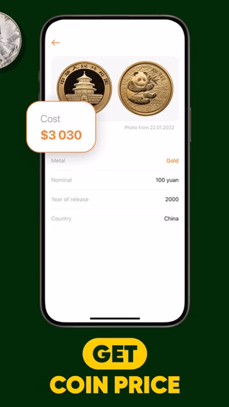 Coin Identifier & Scan: CoinAI Screenshot 4 - AppWisp.com Coin Identifier & Scan: CoinAI Screenshot 4 - AppWisp.com