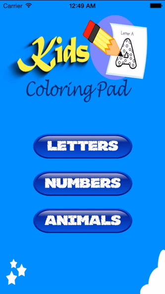 Kids Coloring Pad ABC Screenshot 1 - AppWisp.com Kids Coloring Pad ABC Screenshot 1 - AppWisp.com