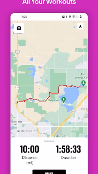Map My Walk: Walking Tracker Screenshot 1 - AppWisp.com Map My Walk: Walking Tracker Screenshot 1 - AppWisp.com