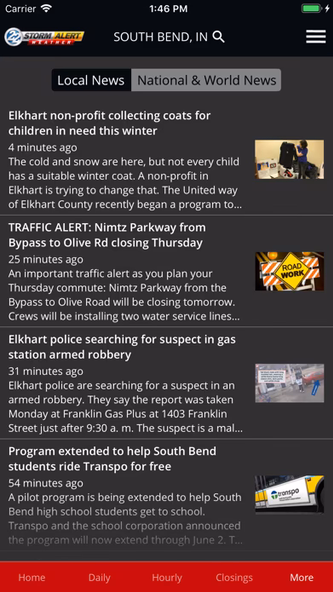 WSBTweather Screenshot 3 - AppWisp.com