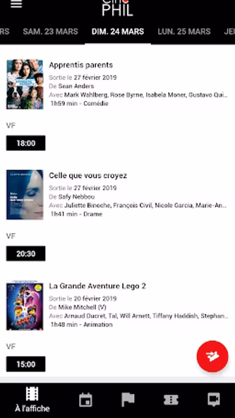 CinéPHIL Saint-Philbert-de-Gra Screenshot 1 - AppWisp.com CinéPHIL Saint-Philbert-de-Gra Screenshot 1 - AppWisp.com