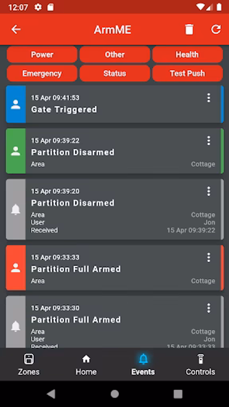 ArmME Security App Screenshot 4 - AppWisp.com ArmME Security App Screenshot 4 - AppWisp.com
