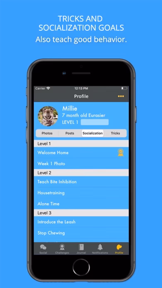 Social Puppy: Dog Training App Screenshot 4 - AppWisp.com Social Puppy: Dog Training App Screenshot 4 - AppWisp.com