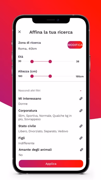 LoveApp - Trova il tuo partner Screenshot 1 - AppWisp.com LoveApp - Trova il tuo partner Screenshot 1 - AppWisp.com