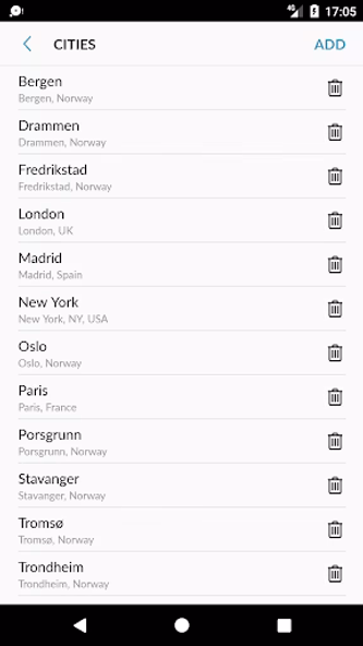 Norway weather Screenshot 4 - AppWisp.com Norway weather Screenshot 4 - AppWisp.com