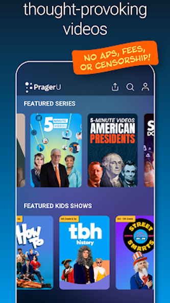 PragerU Screenshot 2 - AppWisp.com