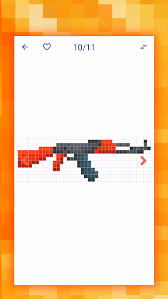 How to draw pixel weapons Screenshot 3 - AppWisp.com How to draw pixel weapons Screenshot 3 - AppWisp.com
