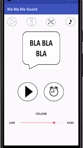 Bla Bla Bla Sound Screenshot 1 - AppWisp.com Bla Bla Bla Sound Screenshot 1 - AppWisp.com
