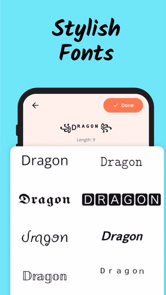 Nickname Fire: Nickfinder App Screenshot 3 - AppWisp.com Nickname Fire: Nickfinder App Screenshot 3 - AppWisp.com