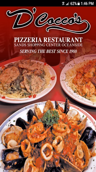 D'Cocco's Pizzeria Restaurant Screenshot 1 - AppWisp.com D'Cocco's Pizzeria Restaurant Screenshot 1 - AppWisp.com