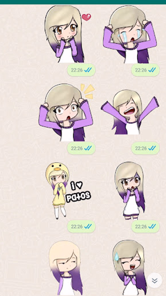 Stickers de lyna para whatsapp Screenshot 3 - AppWisp.com Stickers de lyna para whatsapp Screenshot 3 - AppWisp.com