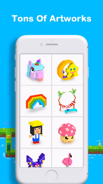 Voxel: Pixel Art Coloring Screenshot 4 - AppWisp.com Voxel: Pixel Art Coloring Screenshot 4 - AppWisp.com